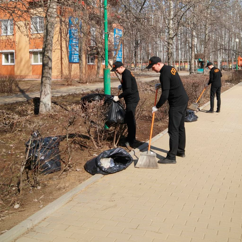 Уборка территории  в Верещагино